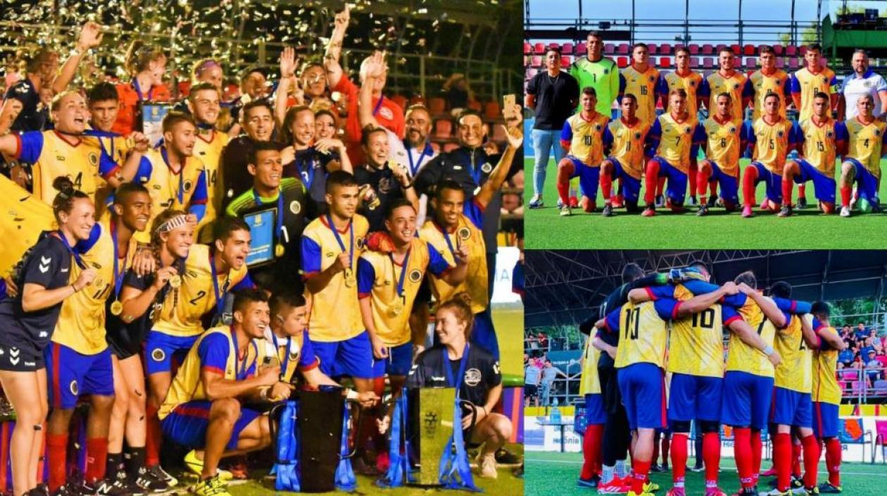 Selección Colombia sub-23 de minifútbol. 