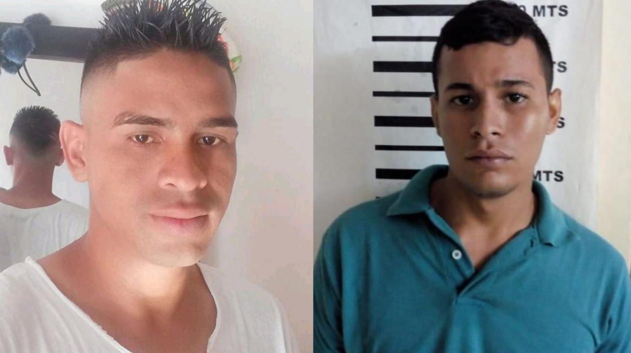 Jeison John González Aragón y Alí Sebastián Pérez Suárez.