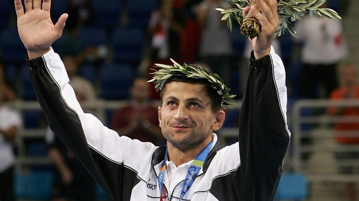 Zurab Zviadauri, judoca acusado de homicidio. 