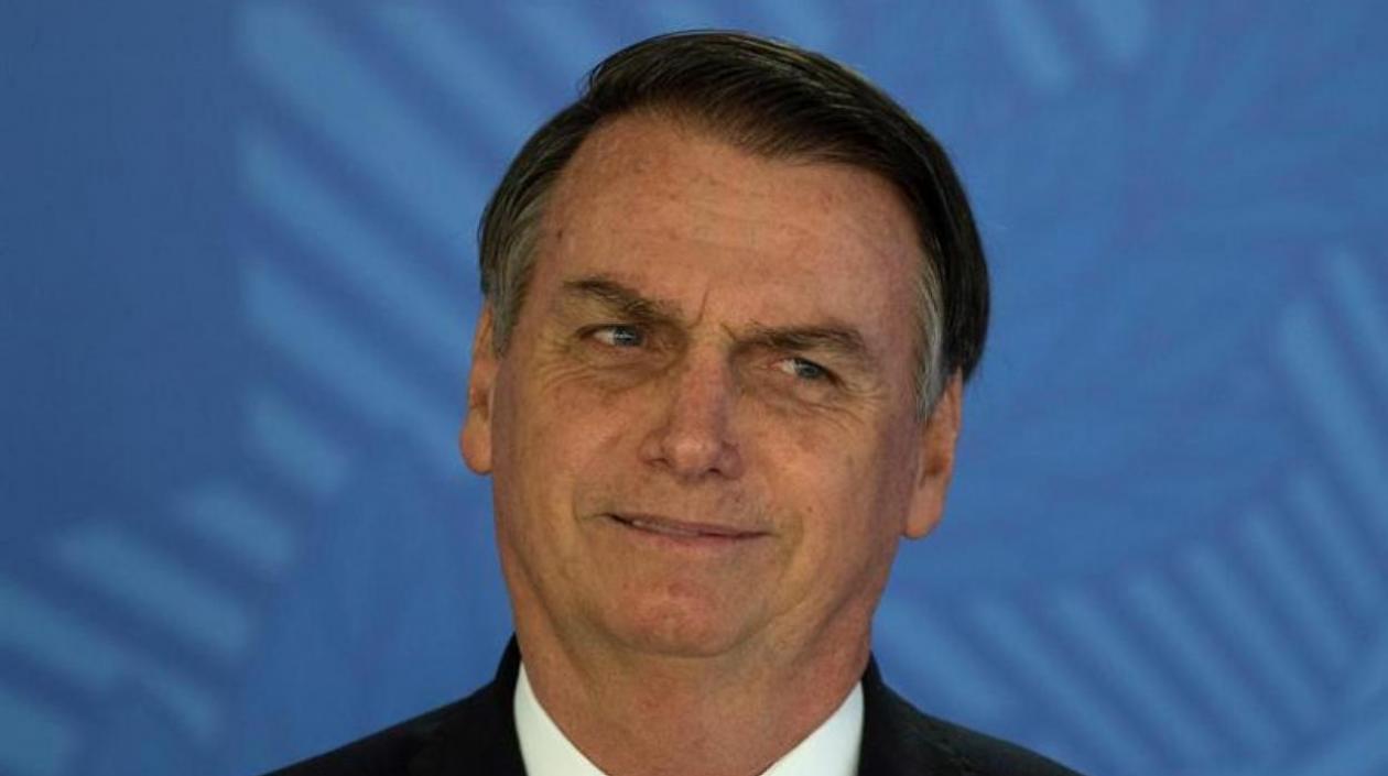 El presidente de Brasil, Jair Bolsonaro.