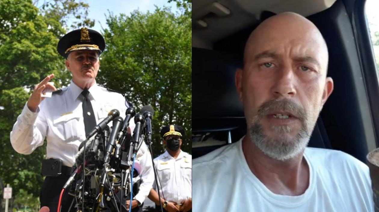 Jefe de la Policía, Thomas Manger y Floyd Ray Roseberry.