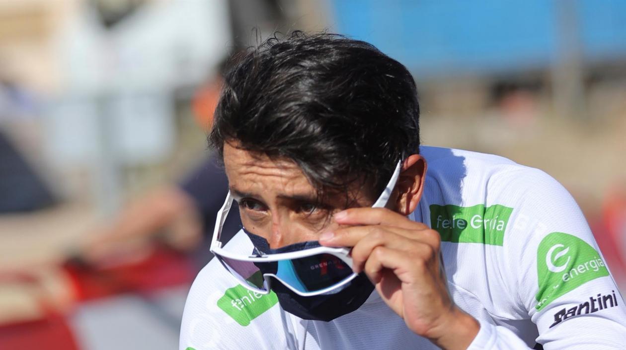 Egan Bernal, ciclista colombiano. 