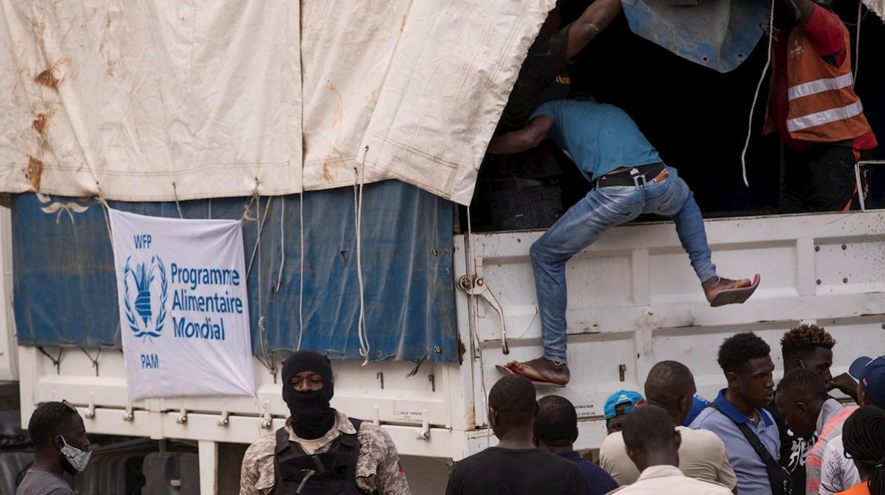 Imagen de los saqueos.