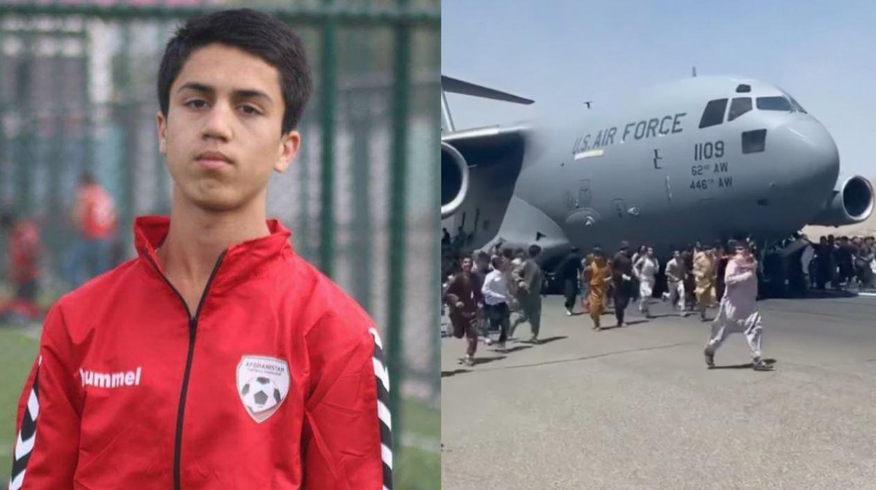 Zaki Anwari, jugador sub-20 de Afganistán. 