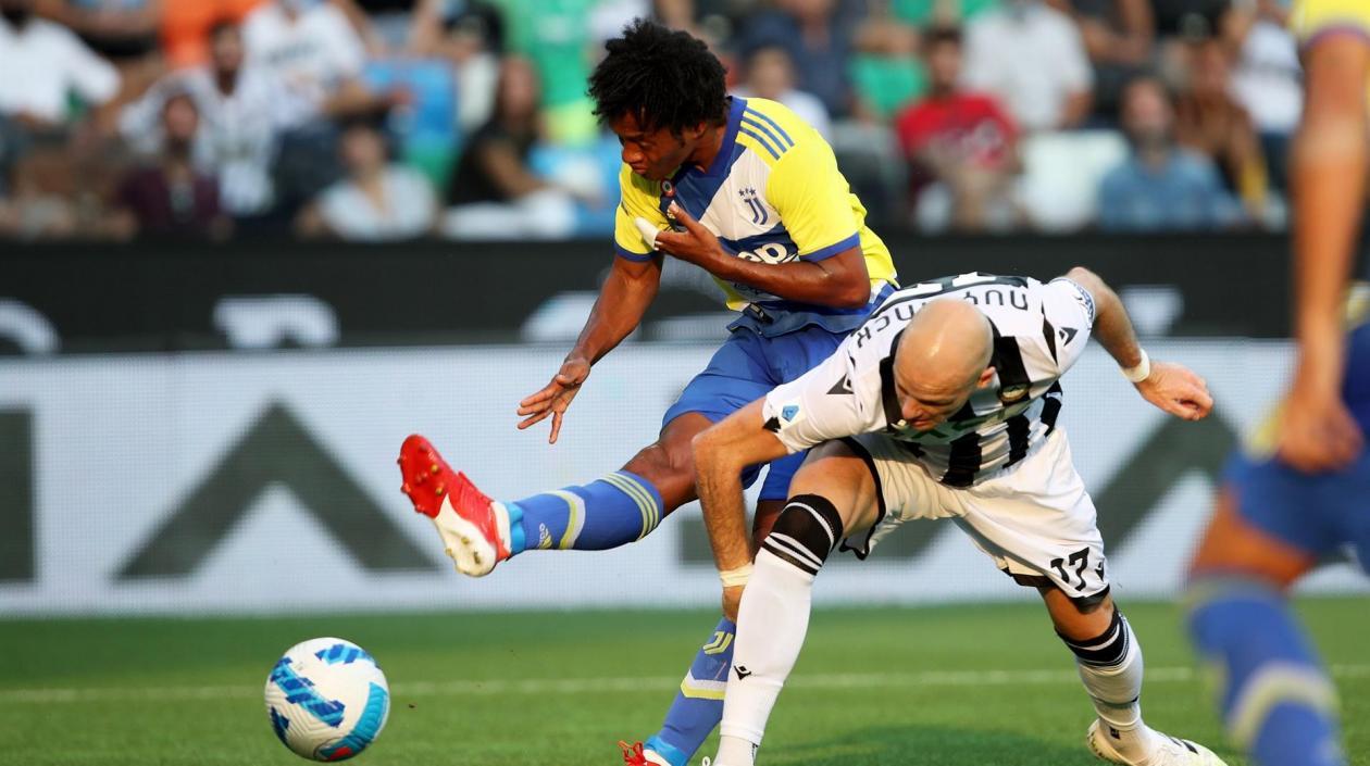 Juan Guillermo Cuadrado, jugador colombiano. 