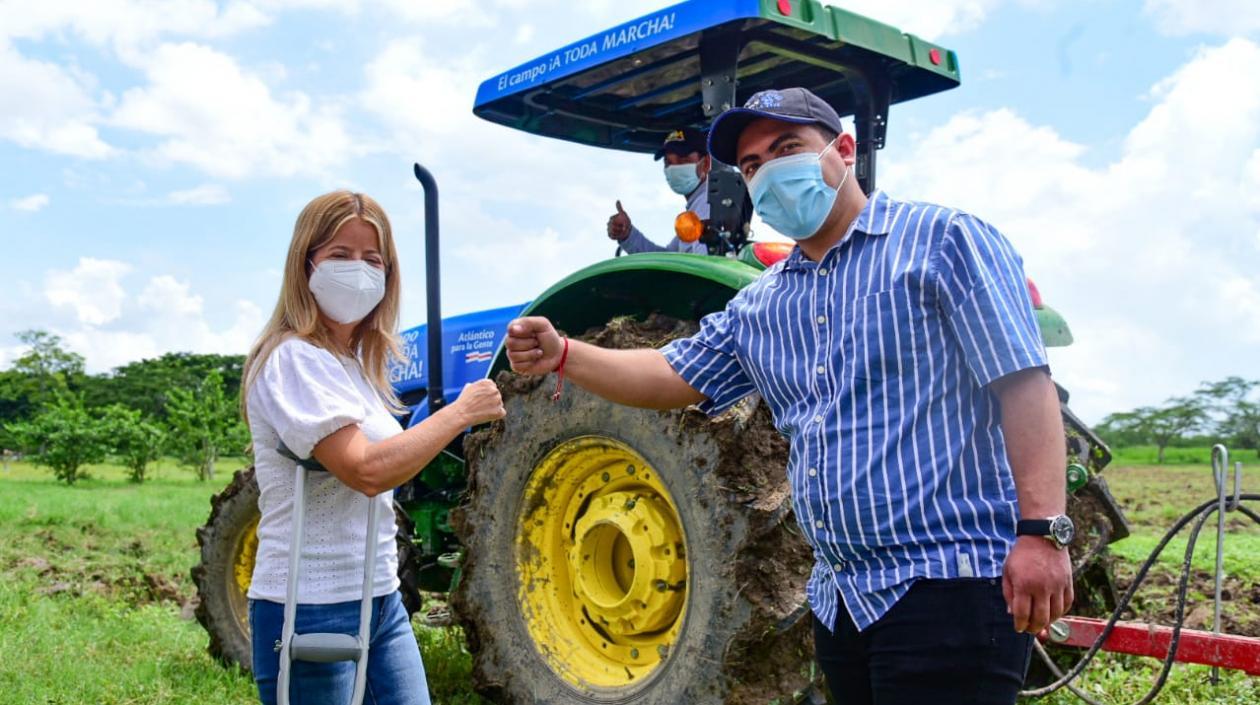 La Gobernadora del Atlántico, Elsa Noguera.