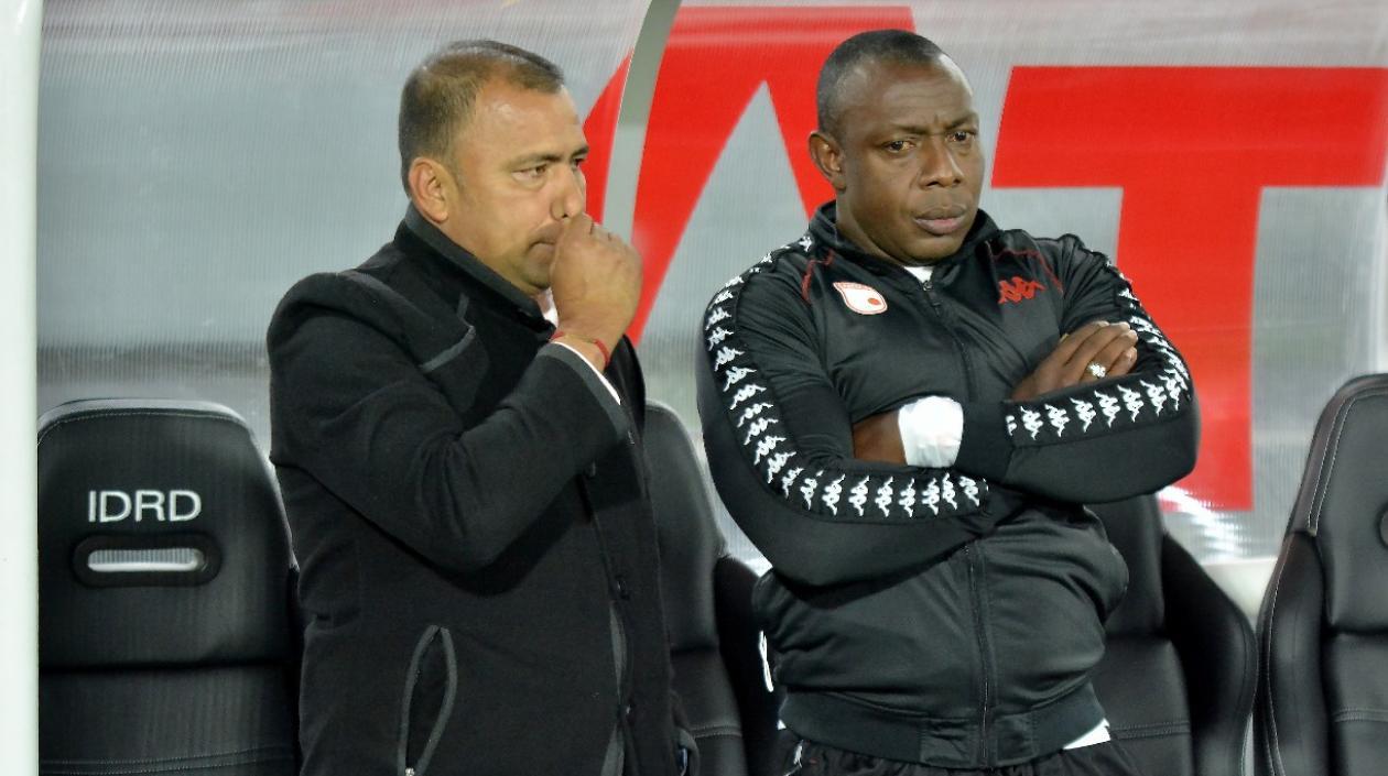 Harold Rivera, extécnico de Santa Fe. 