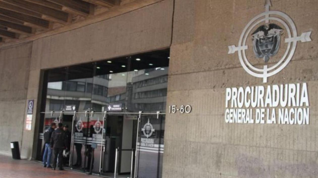 Fachada de la Procuraduría General de la Nación.