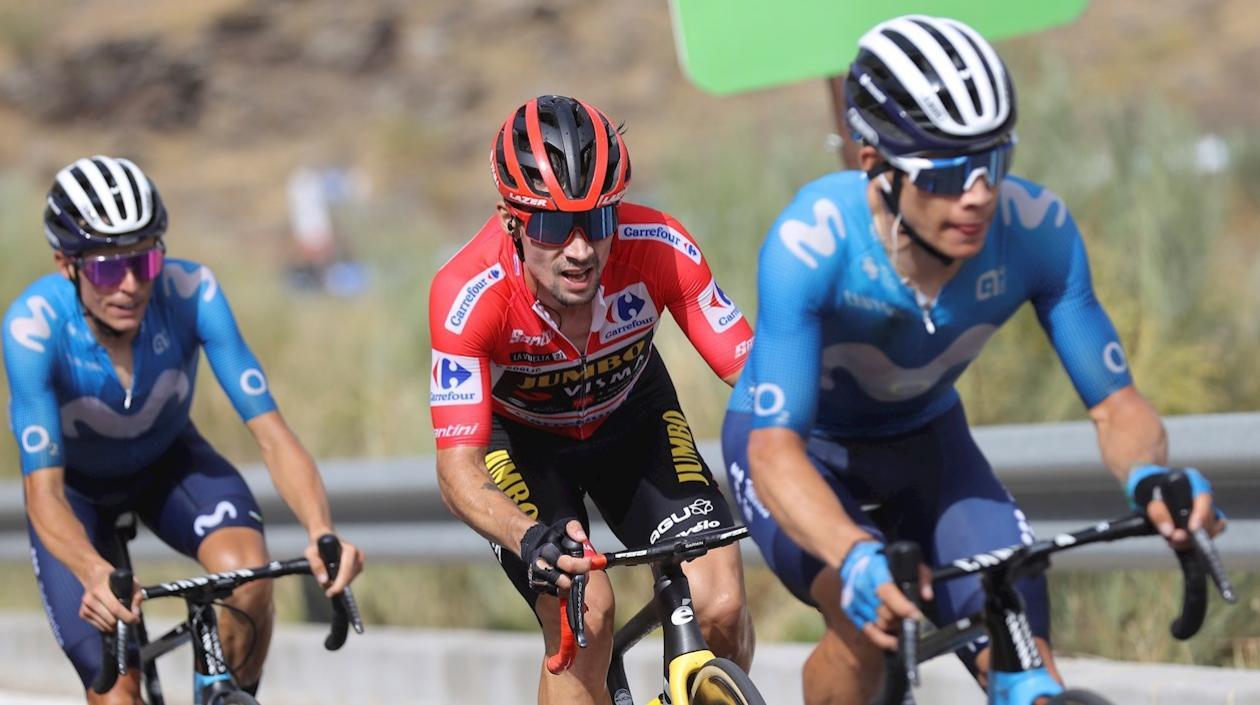 Miguel Ángel López (derecha).