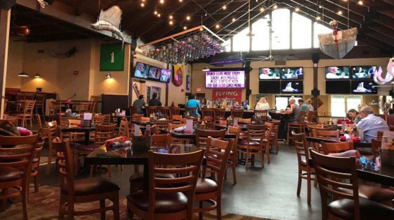 El restaurante Wahoo Seafood Grill.