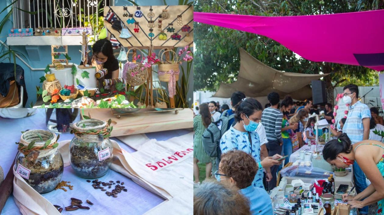 Feria Armódica Abrecaminos en la sede de la Alianza Francesa.