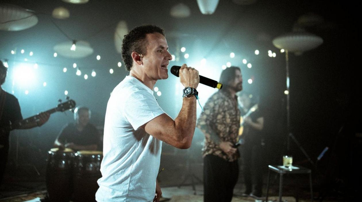 El cantante colombiano Fonseca.