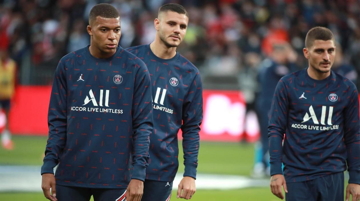 Kylian Mbappe, jugador del PSG. 