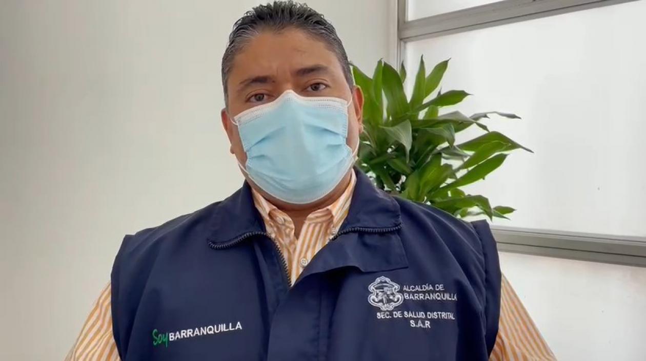 El secretario distrital de Salud, Humberto Mendoza.