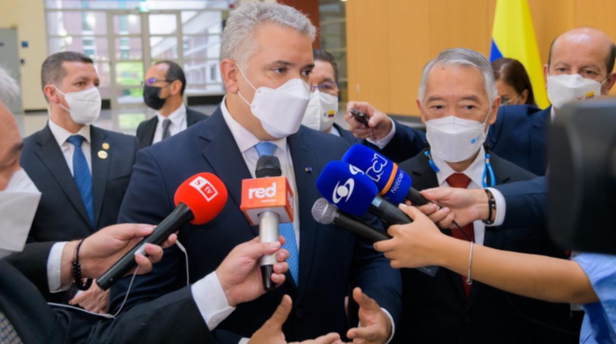 El Presidente de la República, Iván Duque.