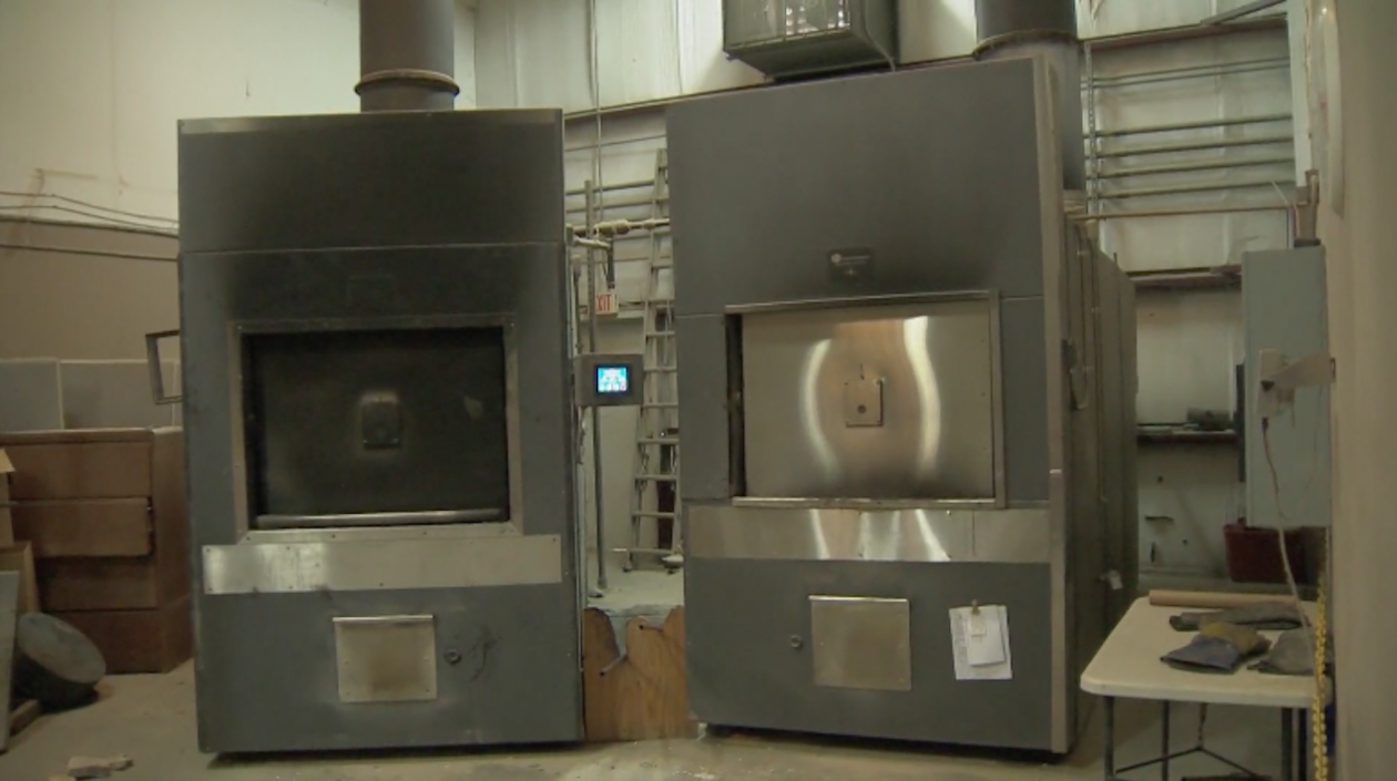 Hornos crematorios en Florida.