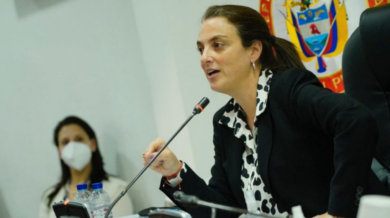 Karen Abudinen, ministra de las TIC.