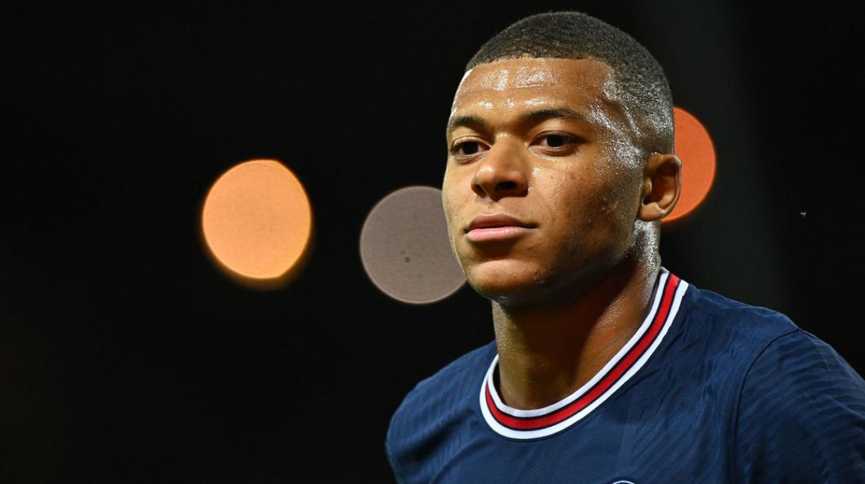 El delantero francés Kylian Mbappé.