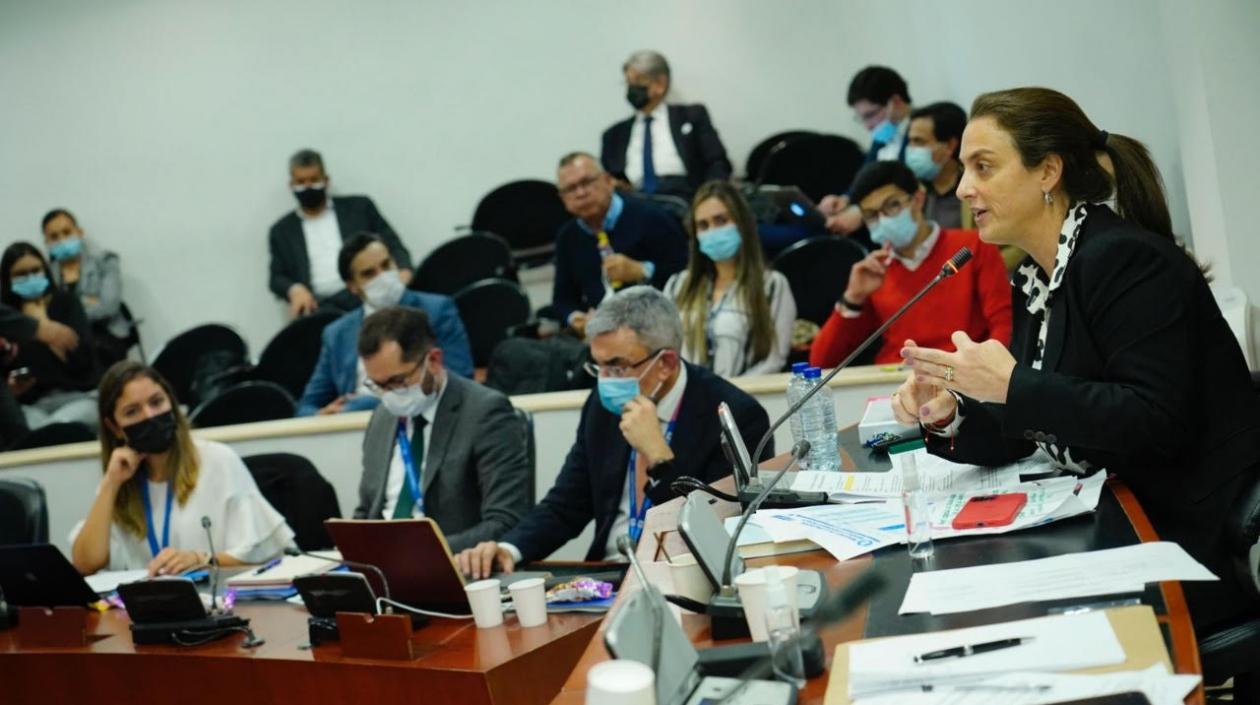 MinTIC Karen Abudinen en la Comisión Sexta de la Cámara de Representantes