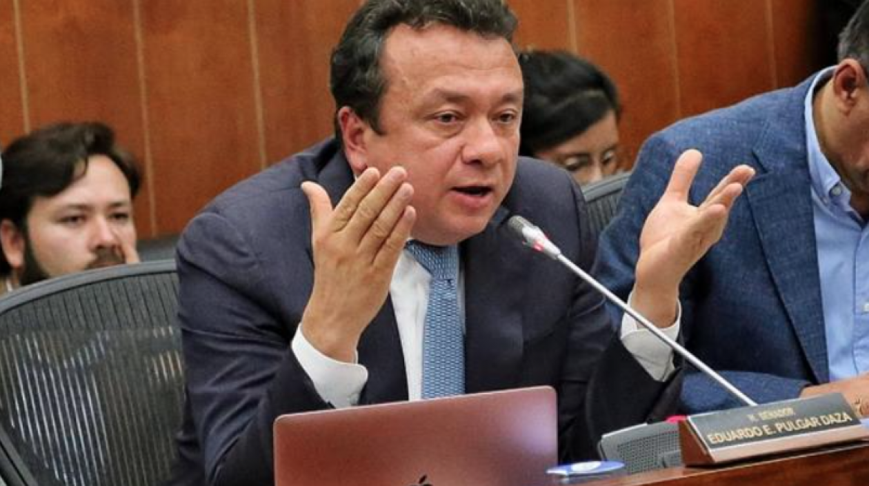 El exsenador Eduardo Enrique Pulgar Daza.