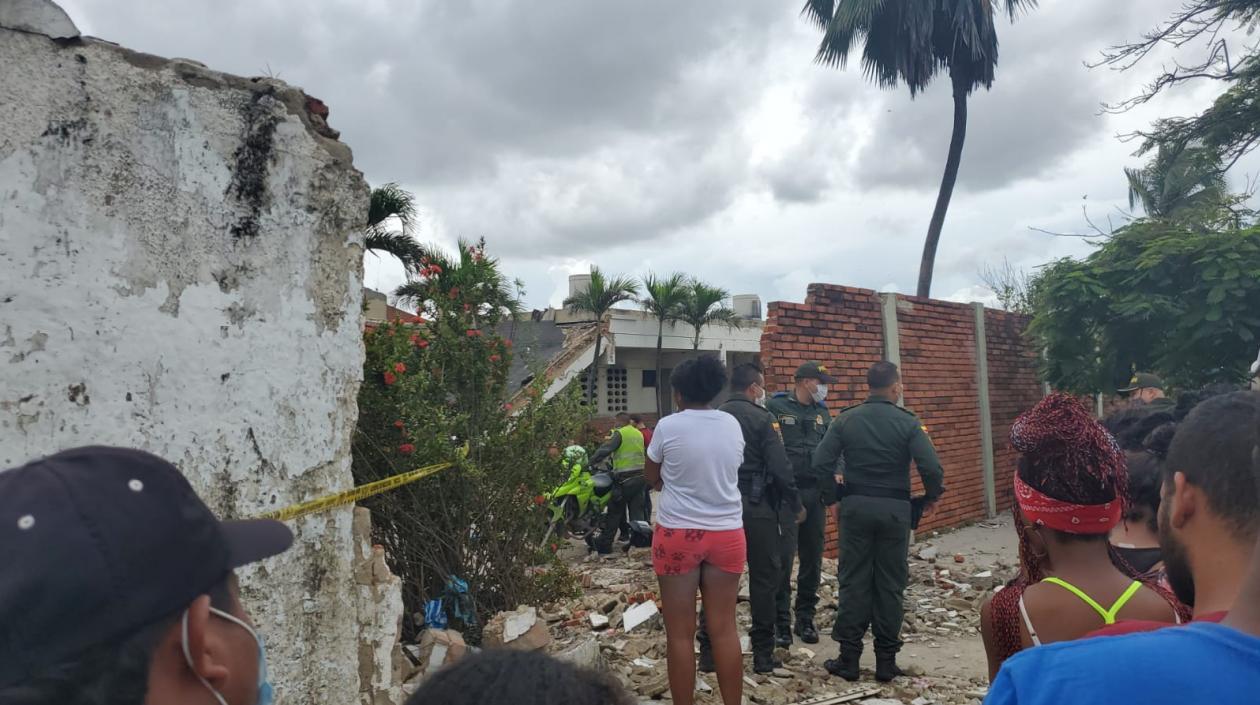 Lugar donde ocurrió el hecho. 