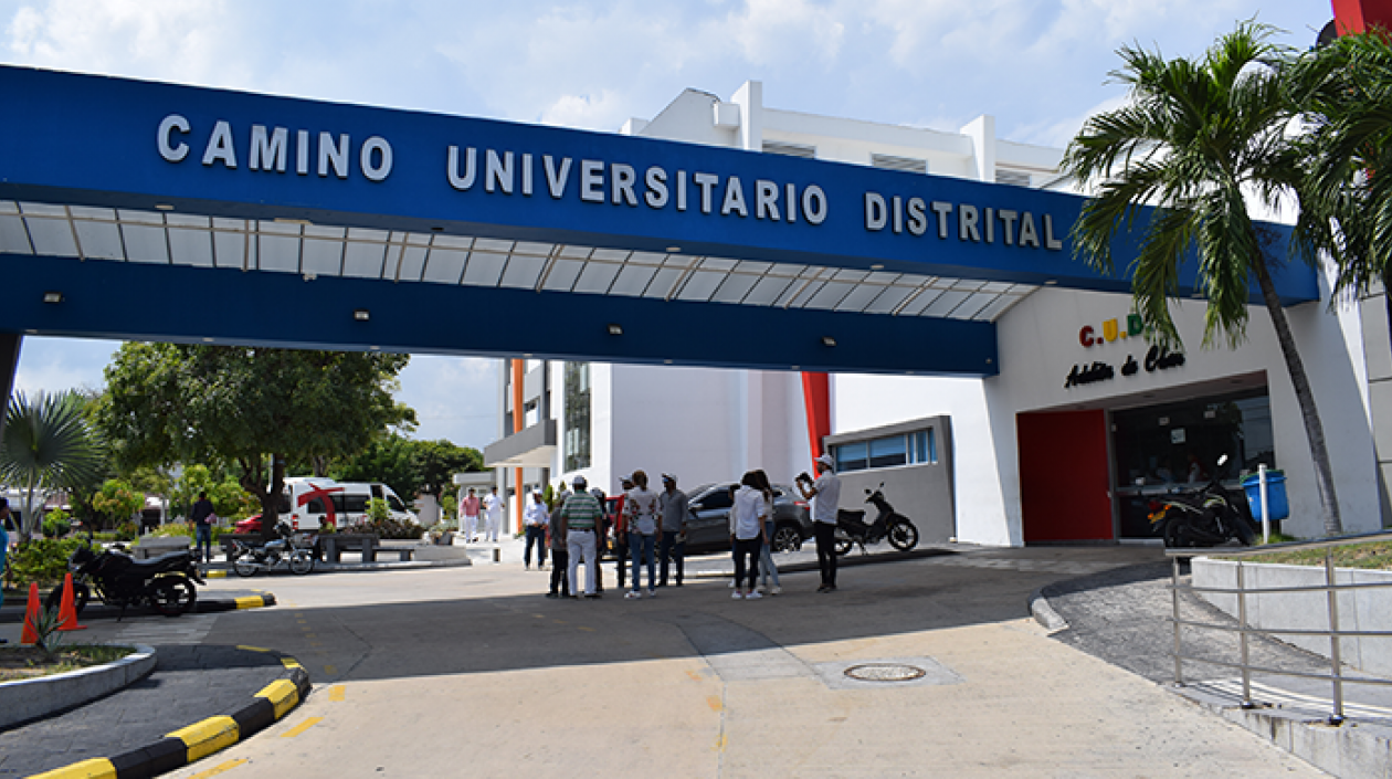 Camino Adelita de Char, a donde fue llevado uno de los presuntos delincuentes. 