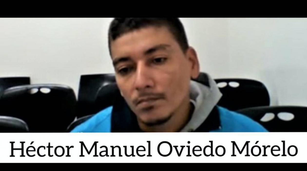 Héctor Manuel Oviedo Mórelo. 