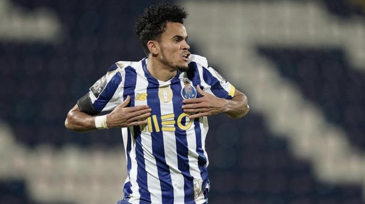 Luis Díaz, jugador del Porto. 
