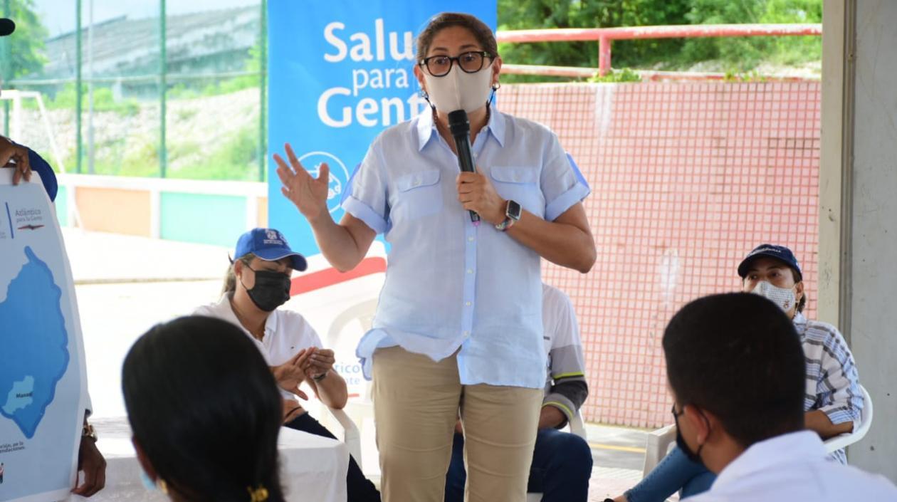 La secretaria de Salud del Atlántico, Alma Solano.