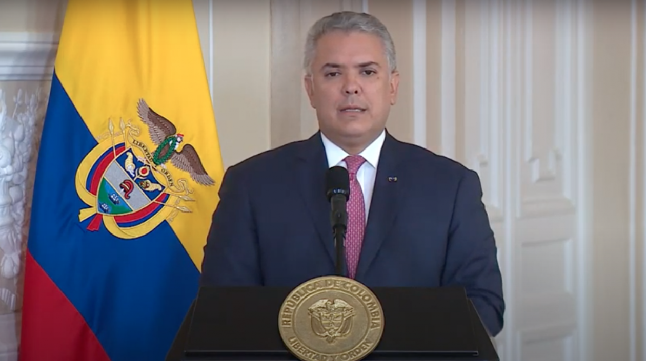 El Presidente de la República, Iván Duque.