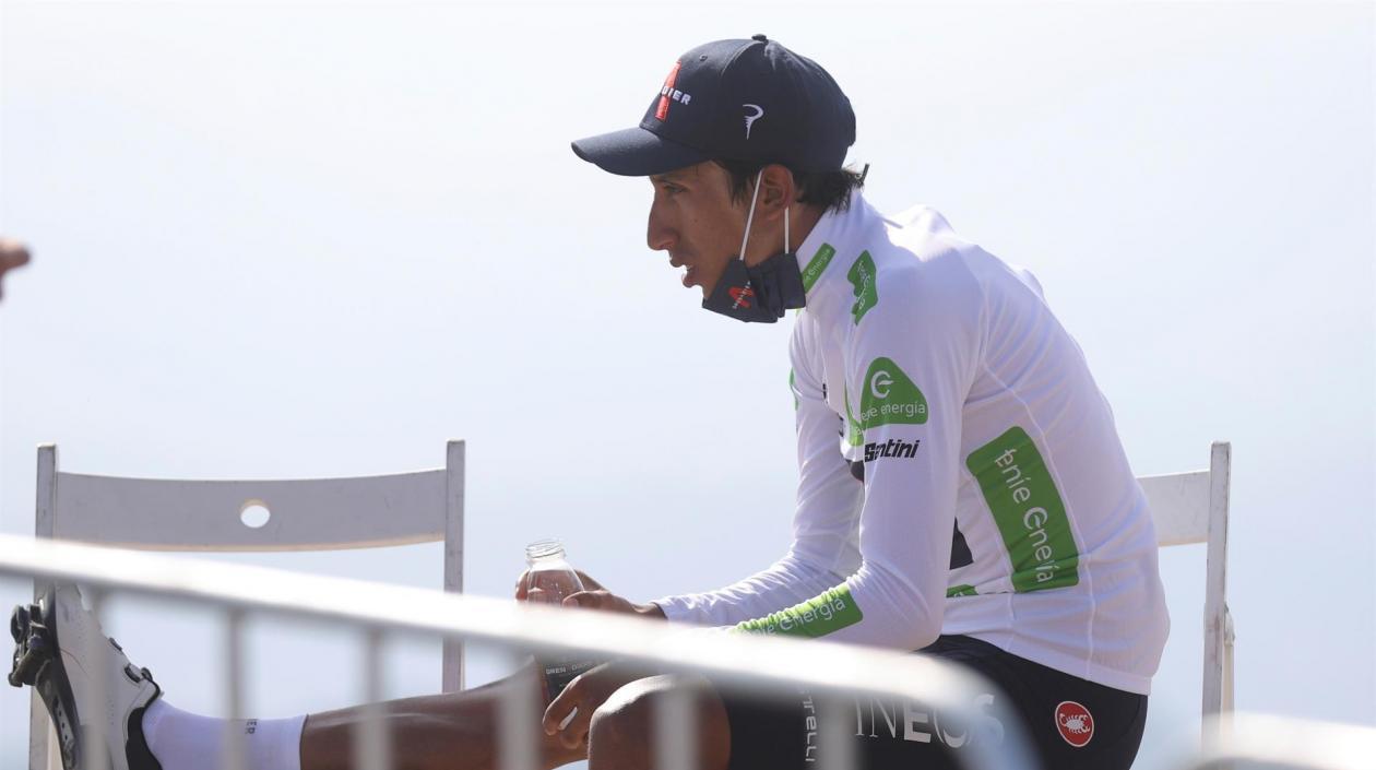 Egan Bernal, ciclista colombiano. 