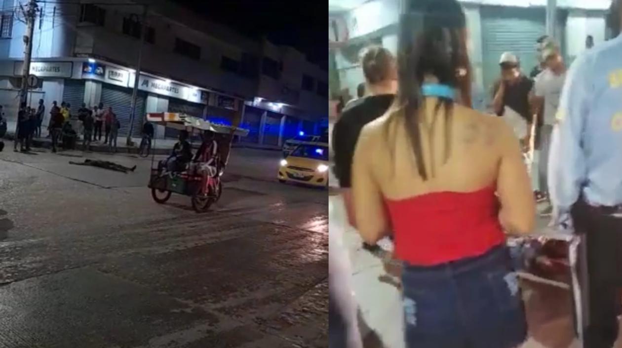 La víctima falleció en el mismo lugar de los hechos. 