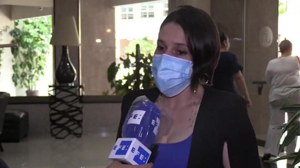  Marisol Cálix, coordinadora nacional del Programa Regional sobre Migración de la OIM.