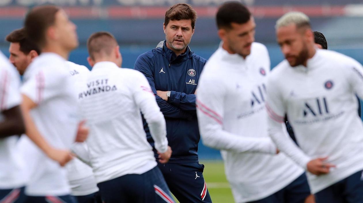  Mauricio Pochettino, entrenador del Paris Saint-Germain.