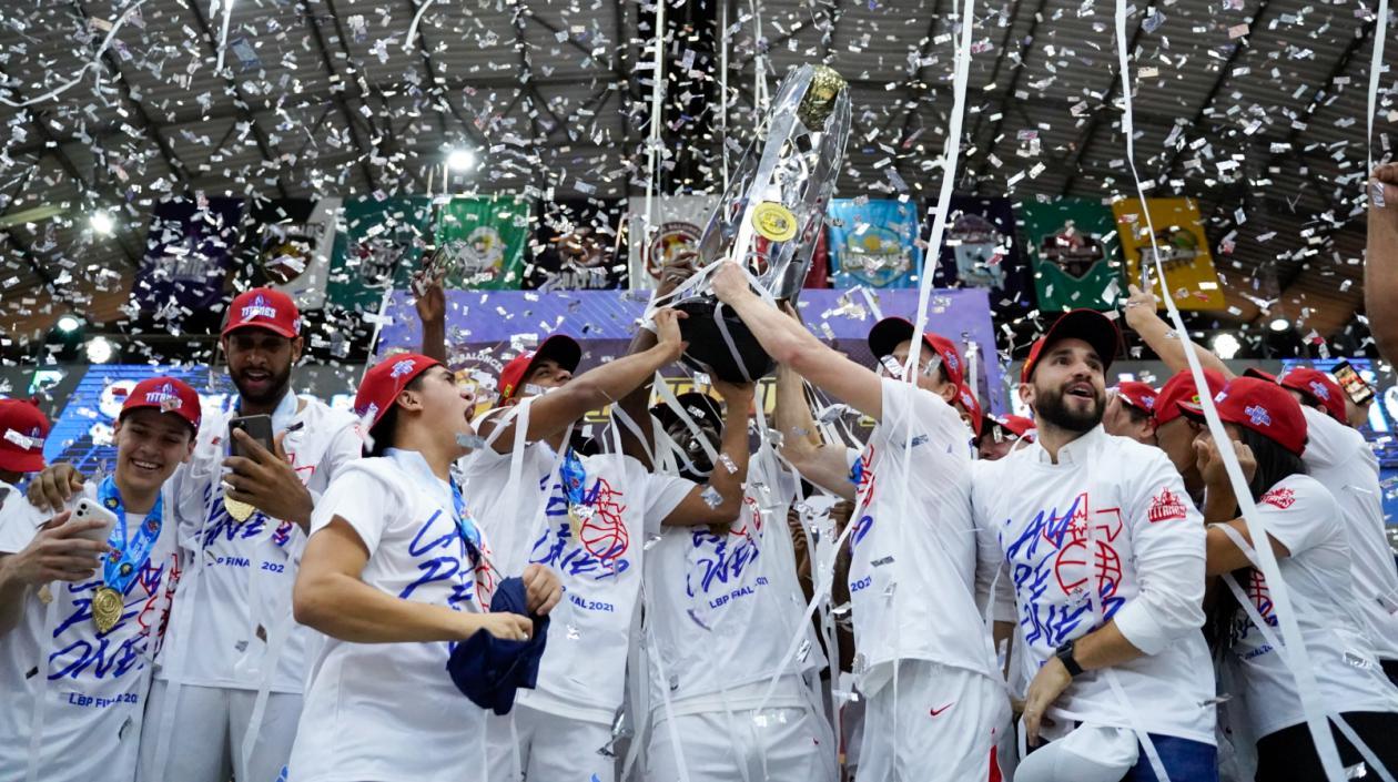 Titanes de Barranquilla, actuales campeones. 