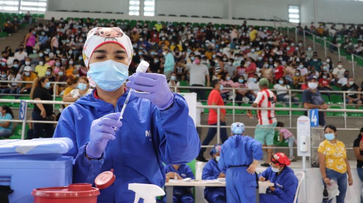 Vacunación contra el Covid-19 en Barranquilla