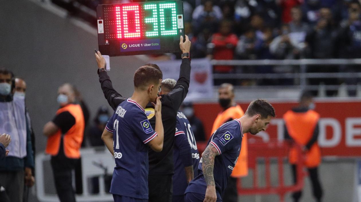 Debut de Lionel Messi. 