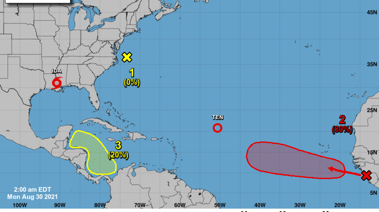 Condición climática en el Caribe