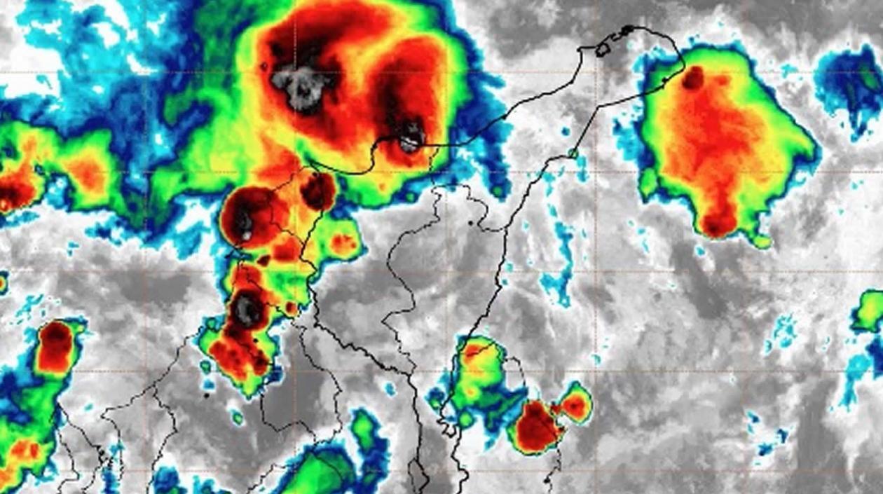 Evolución climatológica en la Región Caribe.