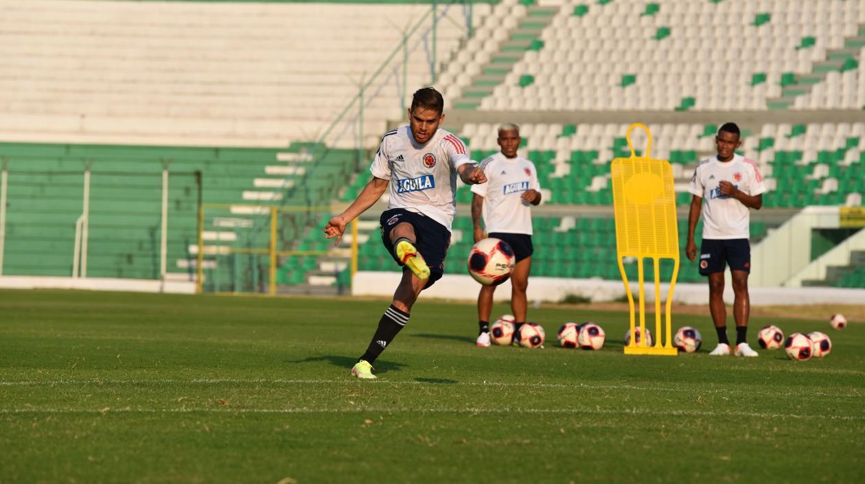 Gustavo Cuéllar, volante de la Selección Colombia. 