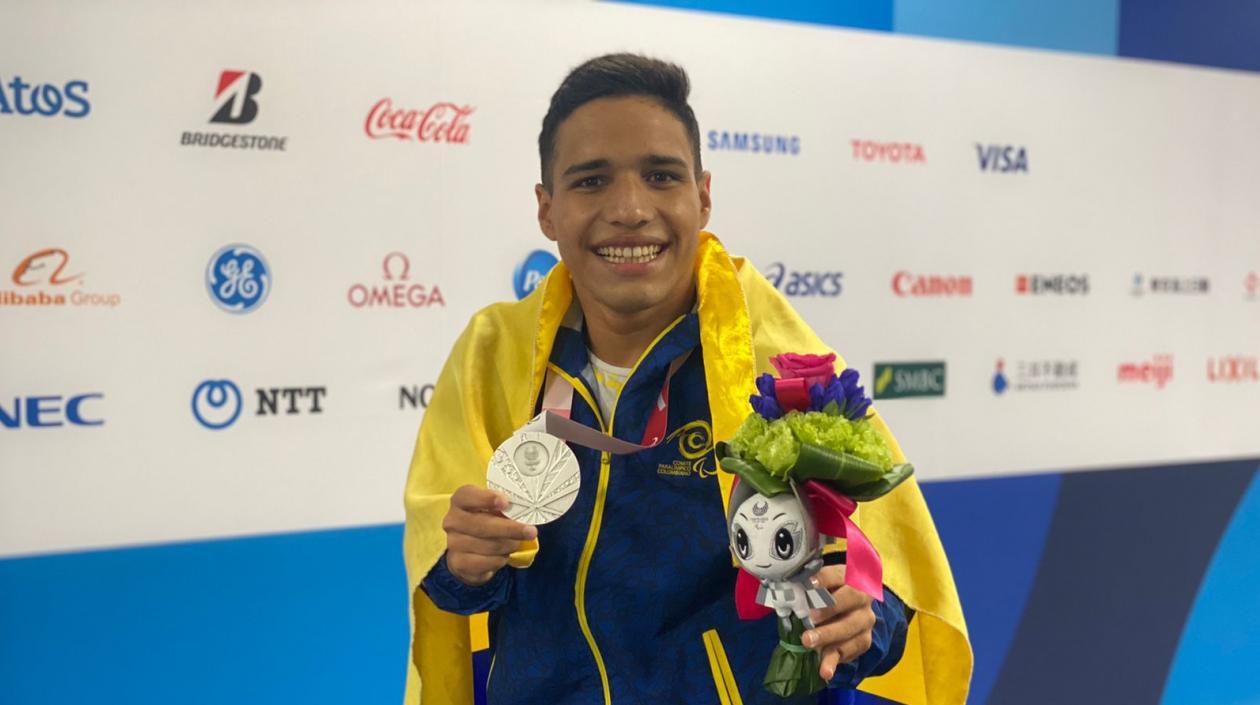 Daniel Serrano, medallista de plata. 