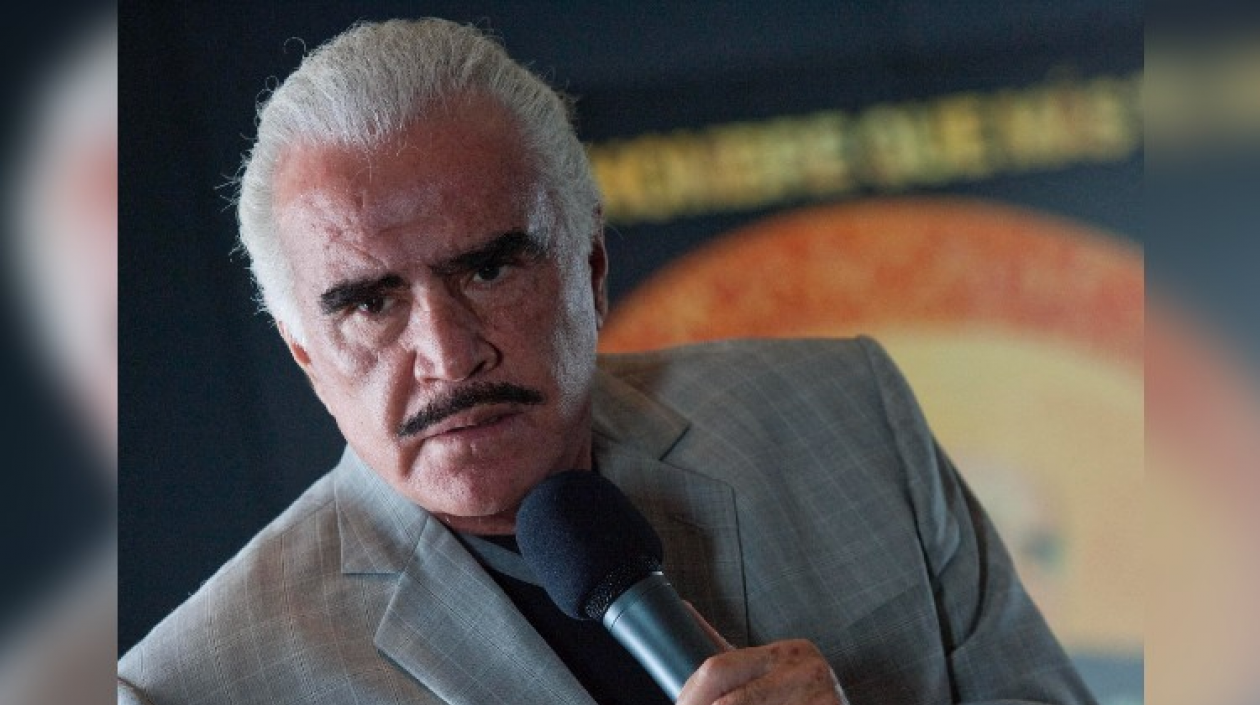 Vicente Fernández, cantante mexicano.