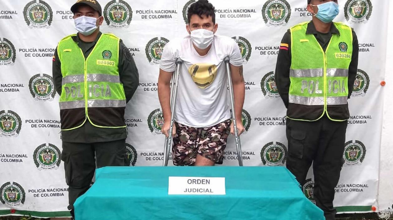 El imputado Jorge Eliécer Gaitán Páez.