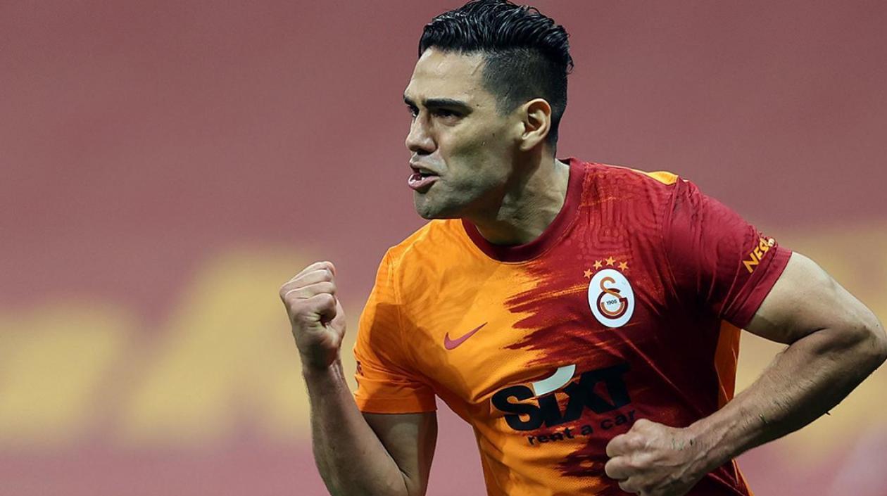 El delantero colombiano Radamel Falcao.