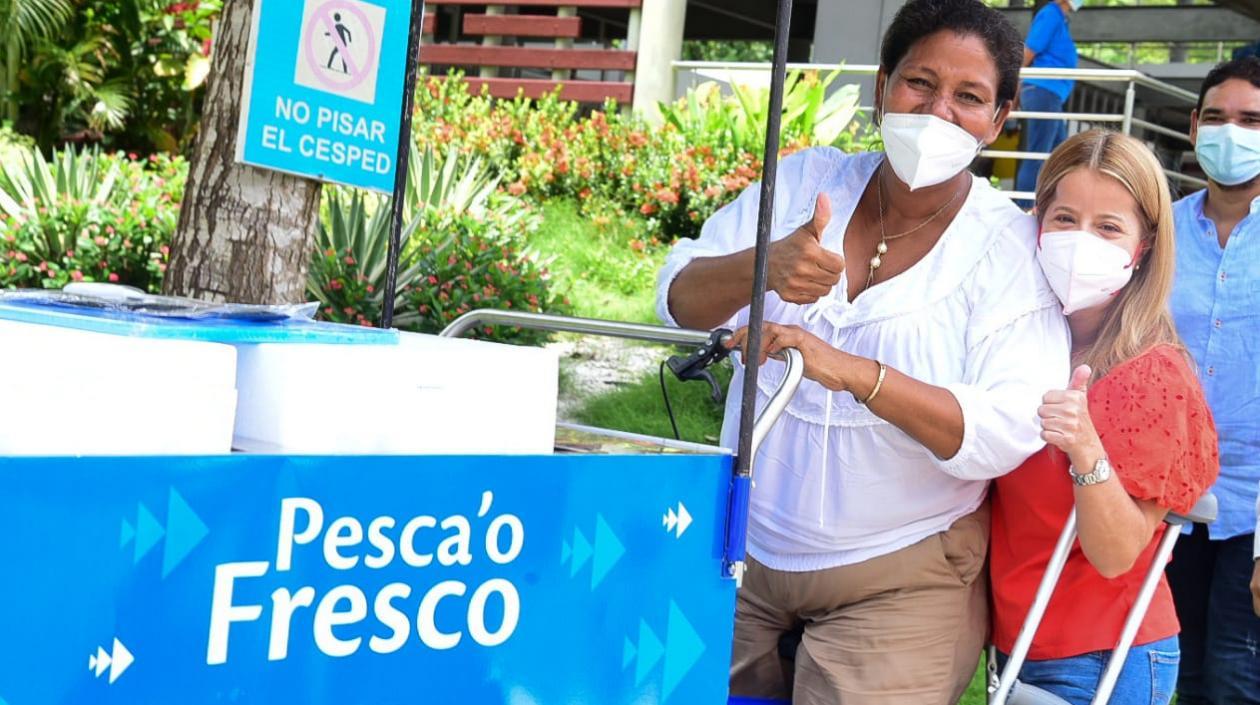 Los carros hacen parte del 'Plan Pescao'.