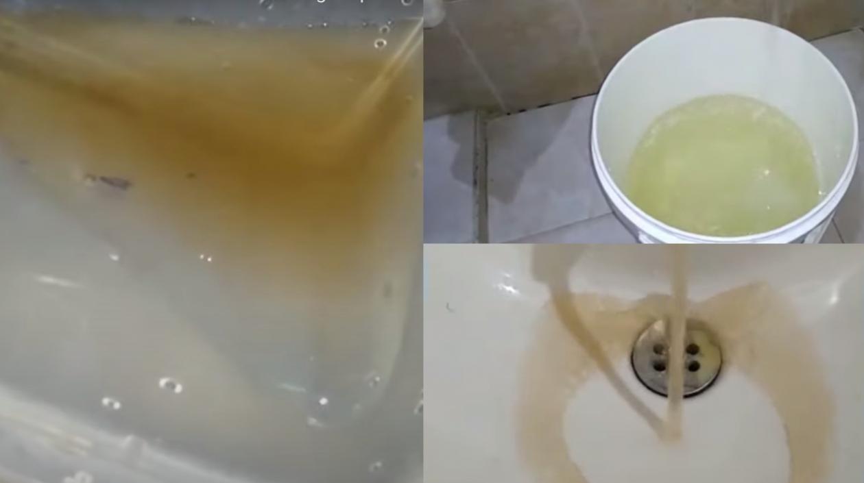 Imágenes del color del agua.