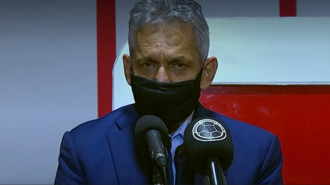 Reinaldo Rueda, DT de la selección Colombia. 