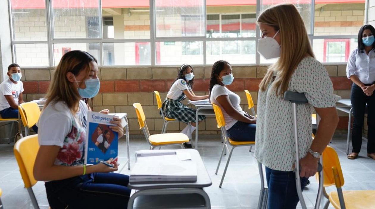 Estrategia 'Campeones del Saber' implementó la Gobernadora Elsa Noguera.