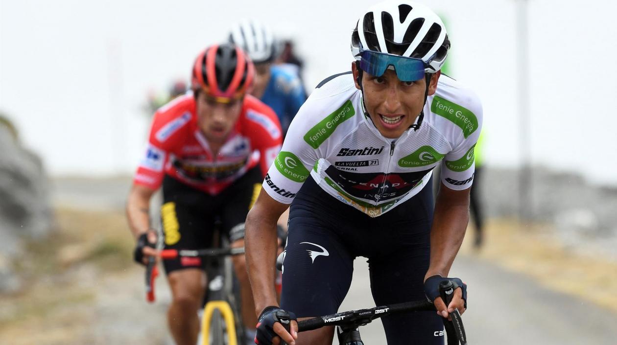 Egan Bernal, ciclista colombiano. 