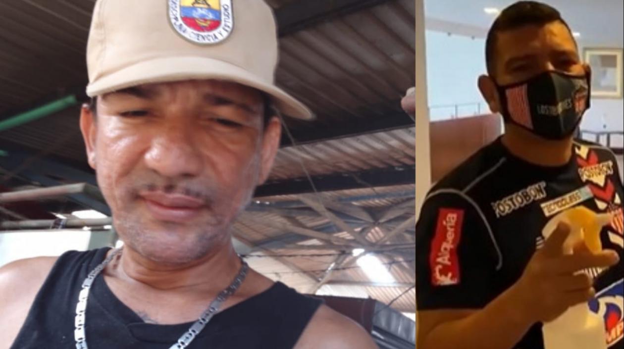 Grimaldi Frías era hermano de Leíder, utilero de Junior. 